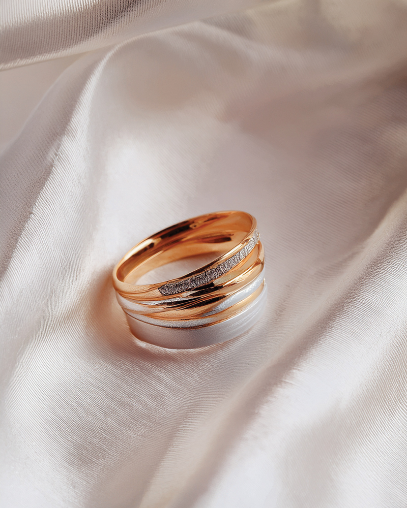 Aurora Electrum Ring